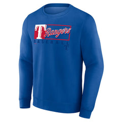 Texas Rangers Profile Big & Tall Pullover Sweatshirt - MLB