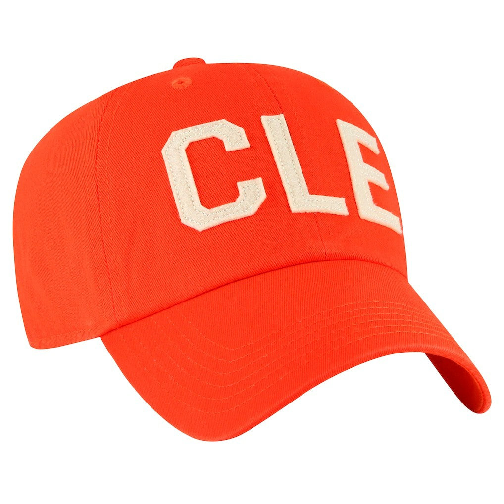 Cleveland Browns '47 Women's Finely Clean Up Adjustable Hat Orange | 47 brand