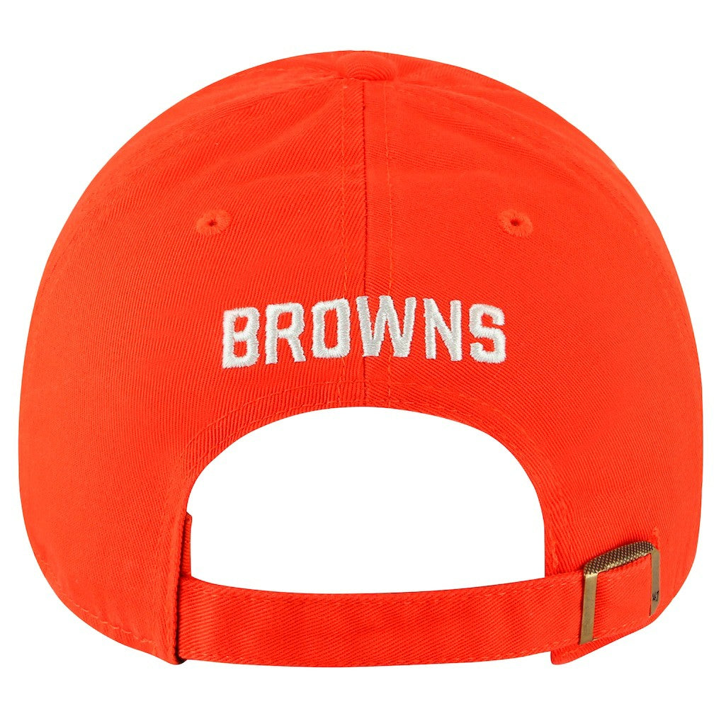 Cleveland Browns '47 Women's Finely Clean Up Adjustable Hat Orange | 47 brand