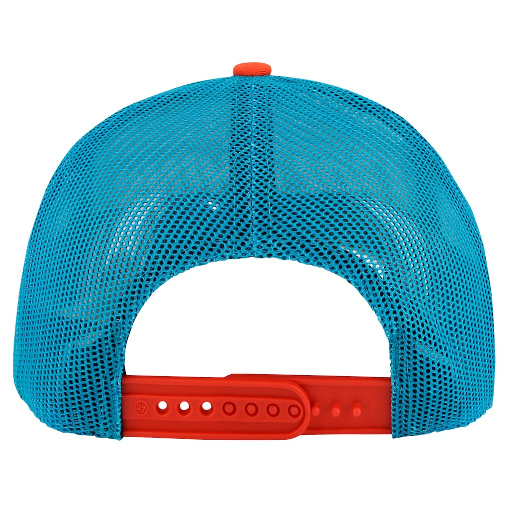 Miami Dolphins '47 Youth Trucker Adjustable Hat White/Orange | 47 brand