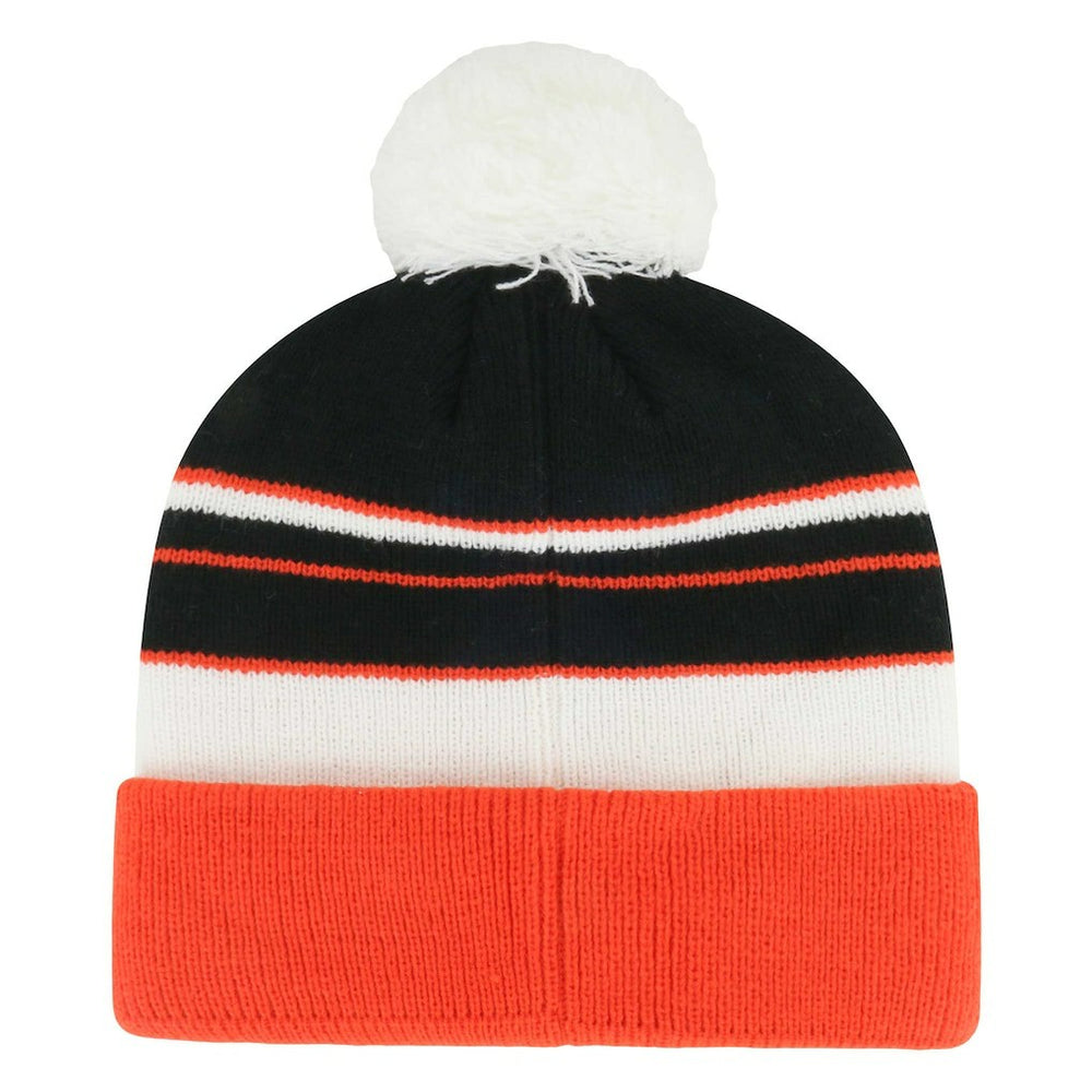 Cincinnati Bengals '47 Youth Peewee Cuffed Knit Hat with Pom Black/Orange | 47 brand