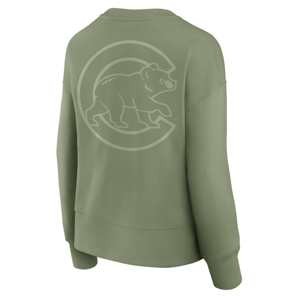 Chicago Cubs Fanatics Women's Elements Flow Pullover Sweatshirt - MLB