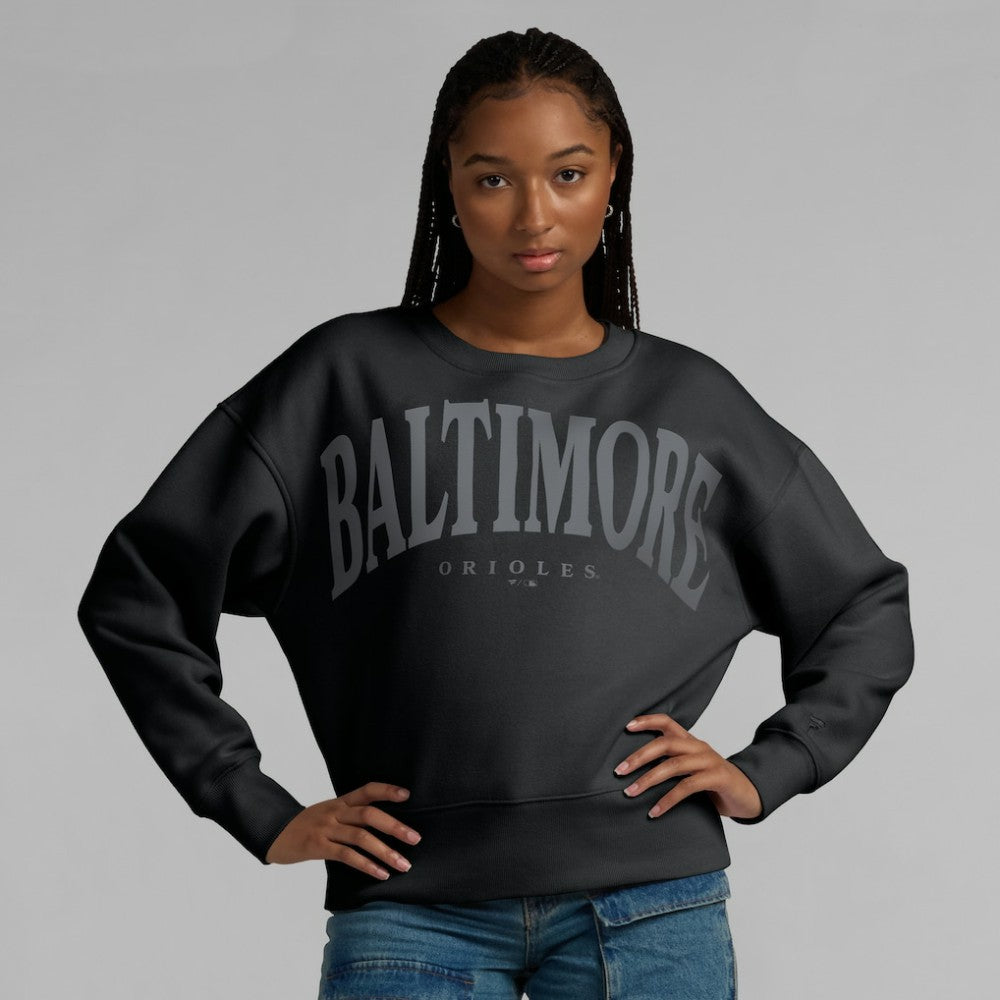 Baltimore Orioles Fanatics Women's Elements Flow Pullover Sweatshirt - MLB
