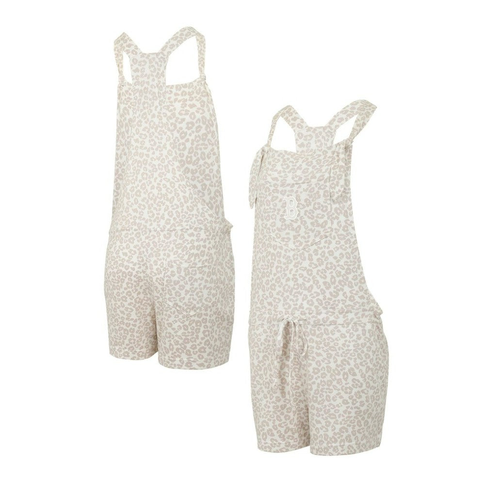 Boston Red Sox Concepts Sport Women's Montana Hacci Knit Romper Overalls - MLB