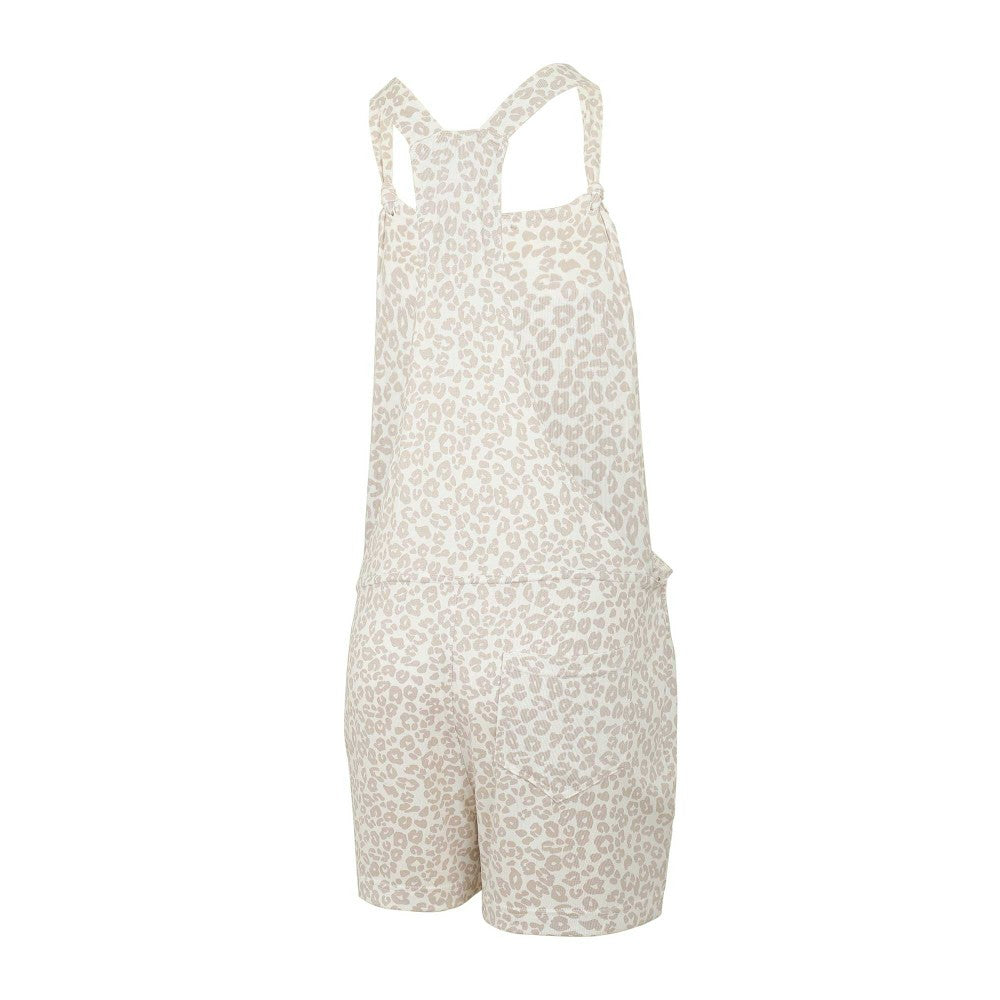 Houston Astros Concepts Sport Women's Montana Hacci Knit Romper Overalls - MLB