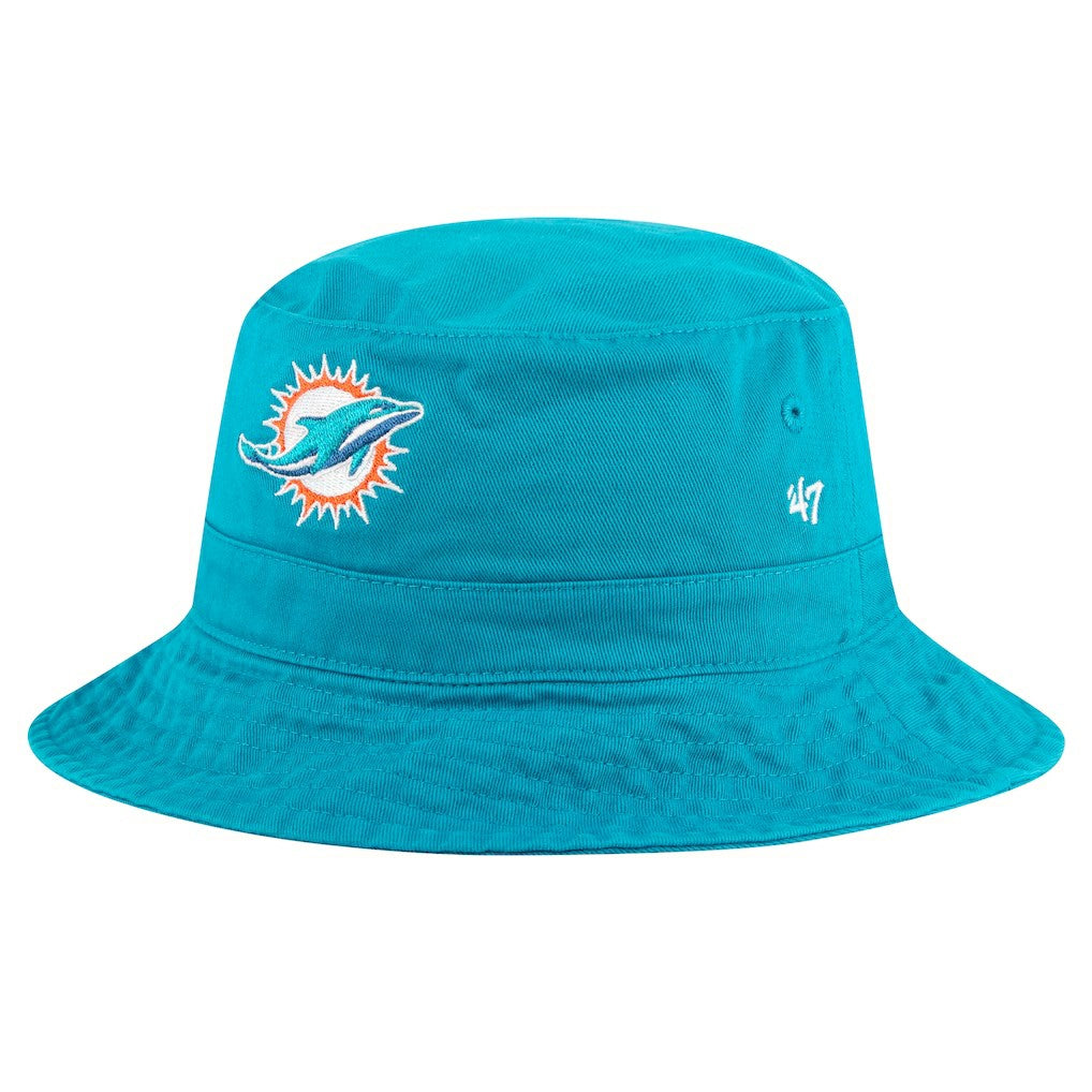 Miami Dolphins '47 Primary Bucket Hat Aqua | 47 brand
