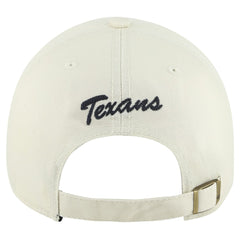 Houston Texans '47 Clubhouse Faber Clean Up Adjustable Hat Cream | 47 brand