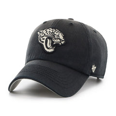 Jacksonville Jaguars '47 Dusted Relaxed Clean Up Adjustable Hat Black | 47 brand