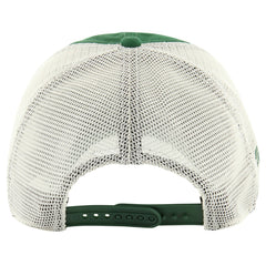 New York Jets '47 Clubhouse Boon Clean-Up Trucker Adjustable Hat Kelly Green | 47 brand