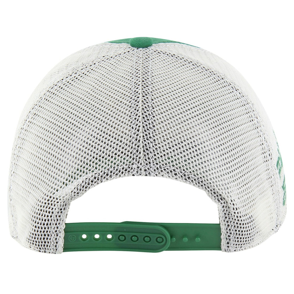 New York Jets '47 Throwback Clubhouse Boon Clean-Up Trucker Adjustable Hat Kelly Green | 47 brand