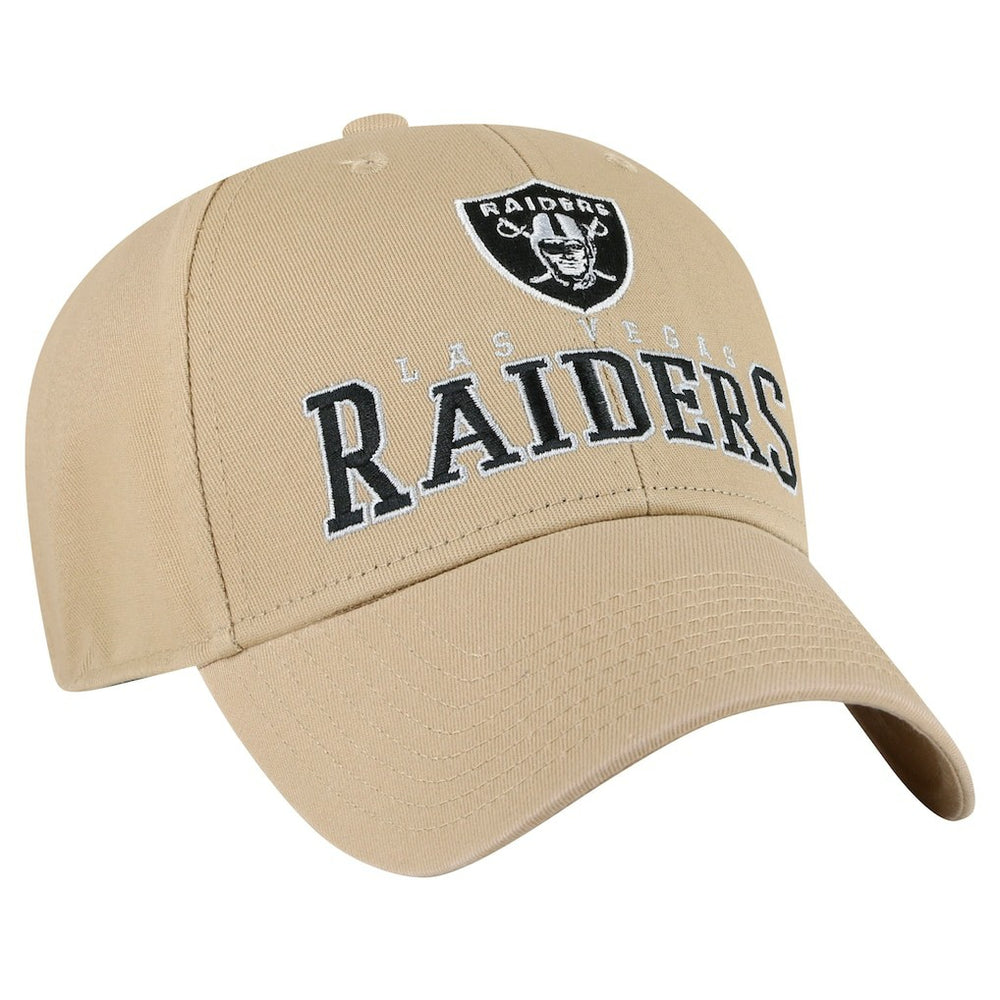 Las Vegas Raiders '47 Powell MVP Adjustable Hat Khaki | 47 brand