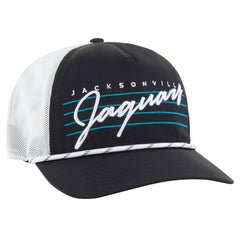 Jacksonville Jaguars '47 Downburst Relaxed Hitch Trucker Adjustable Hat Black/White | 47 brand