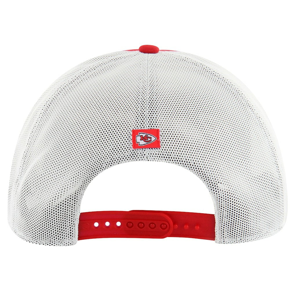 Kansas City Chiefs '47 Downburst Relaxed Hitch Trucker Adjustable Hat Red/White | 47 brand