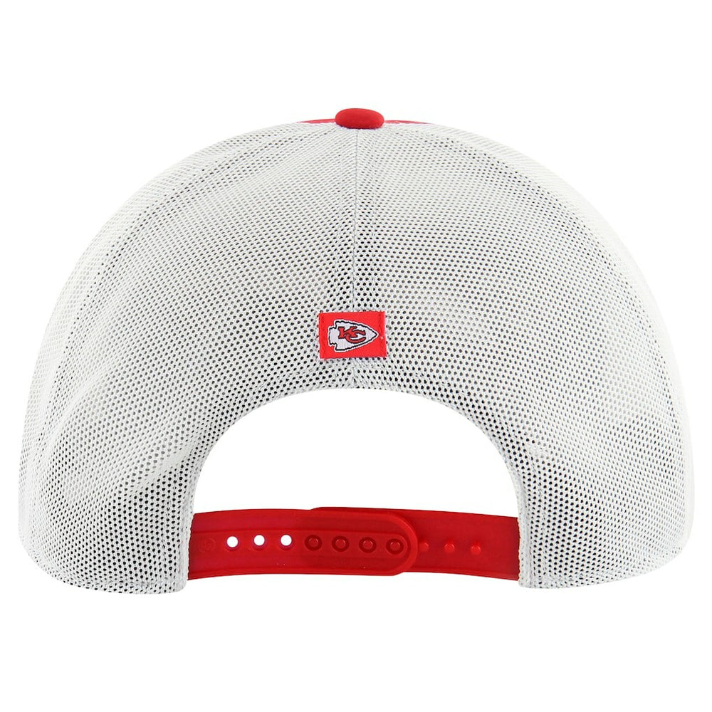 Kansas City Chiefs '47 Downburst Relaxed Hitch Trucker Adjustable Hat Red/White | 47 brand