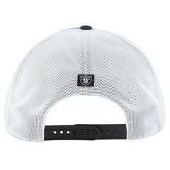 Las Vegas Raiders '47 Downburst Relaxed Hitch Trucker Adjustable Hat Black/White | 47 brand