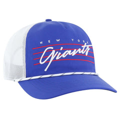New York Giants '47 Downburst Relaxed Hitch Trucker Adjustable Hat Royal/White | 47 brand