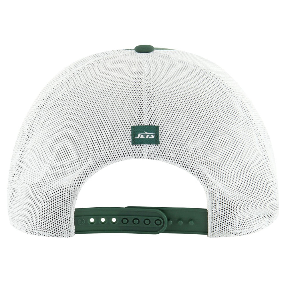 New York Jets '47 Downburst Relaxed Hitch Trucker Adjustable Hat Green/White | 47 brand