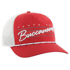 Tampa Bay Buccaneers '47 Downburst Relaxed Hitch Trucker Adjustable Hat Red/White | 47 brand