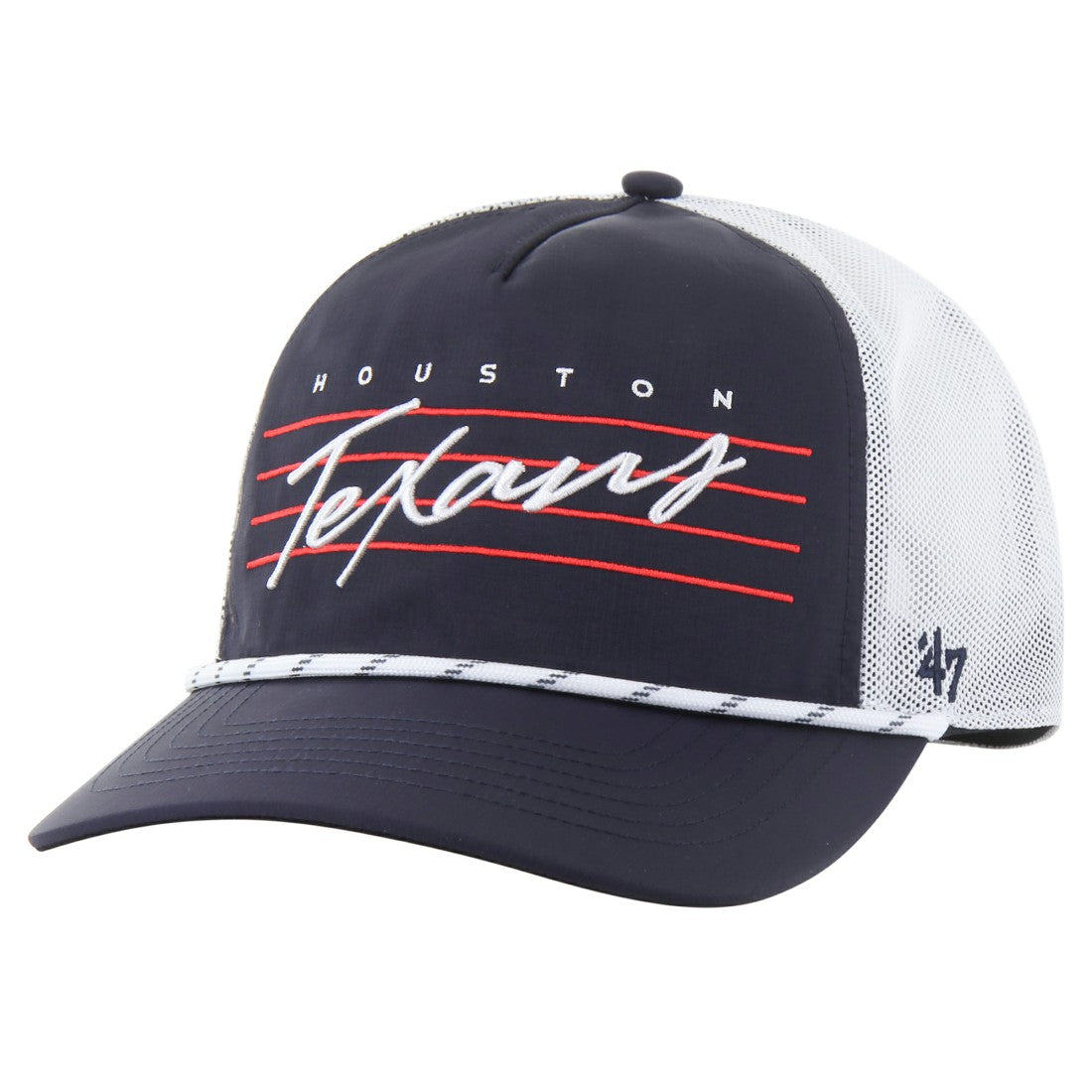 Houston Texans '47 Downburst Relaxed Hitch Trucker Adjustable Hat Navy/White | 47 brand