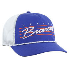 Denver Broncos '47 Downburst Relaxed Hitch Trucker Adjustable Hat Royal/White | 47 brand