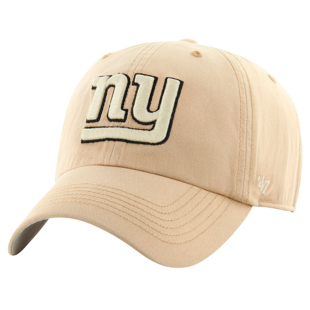 New York Giants '47 Dusted Relaxed Franchise Fitted Hat Khaki | 47 brand