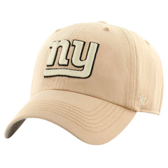 New York Giants '47 Dusted Relaxed Franchise Fitted Hat Khaki | 47 brand