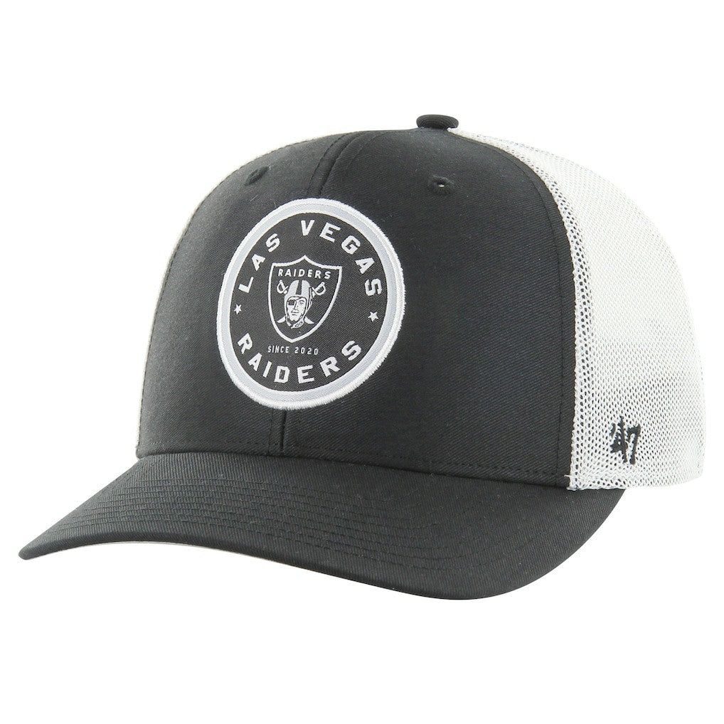 Las Vegas Raiders '47 Disclose Trophy Stretch Fit Hat Black | 47 brand