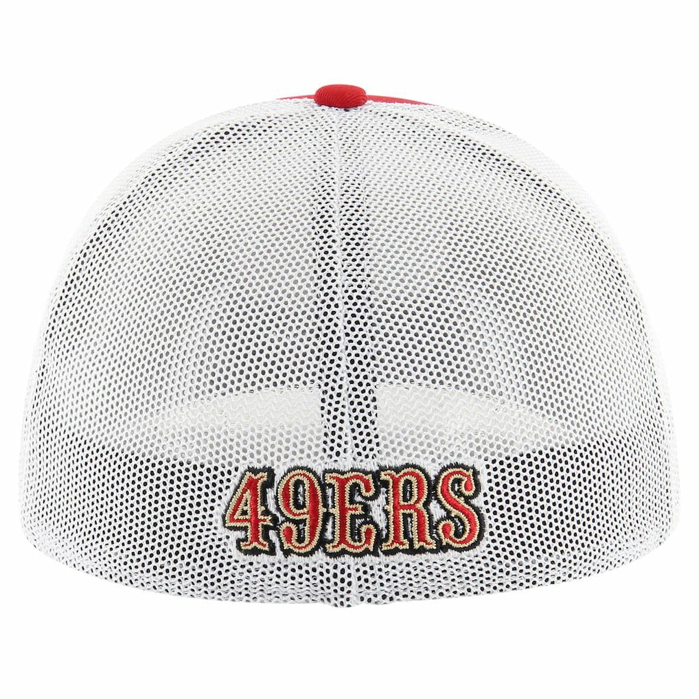 San Francisco 49ers '47 Disclose Trophy Stretch Fit Hat Scarlet | 47 brand
