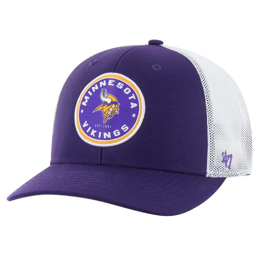 Minnesota Vikings '47 Disclose Trophy Stretch Fit Hat Purple | 47 brand