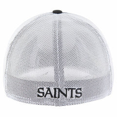 New Orleans Saints '47 Disclose Trophy Stretch Fit Hat Black | 47 brand