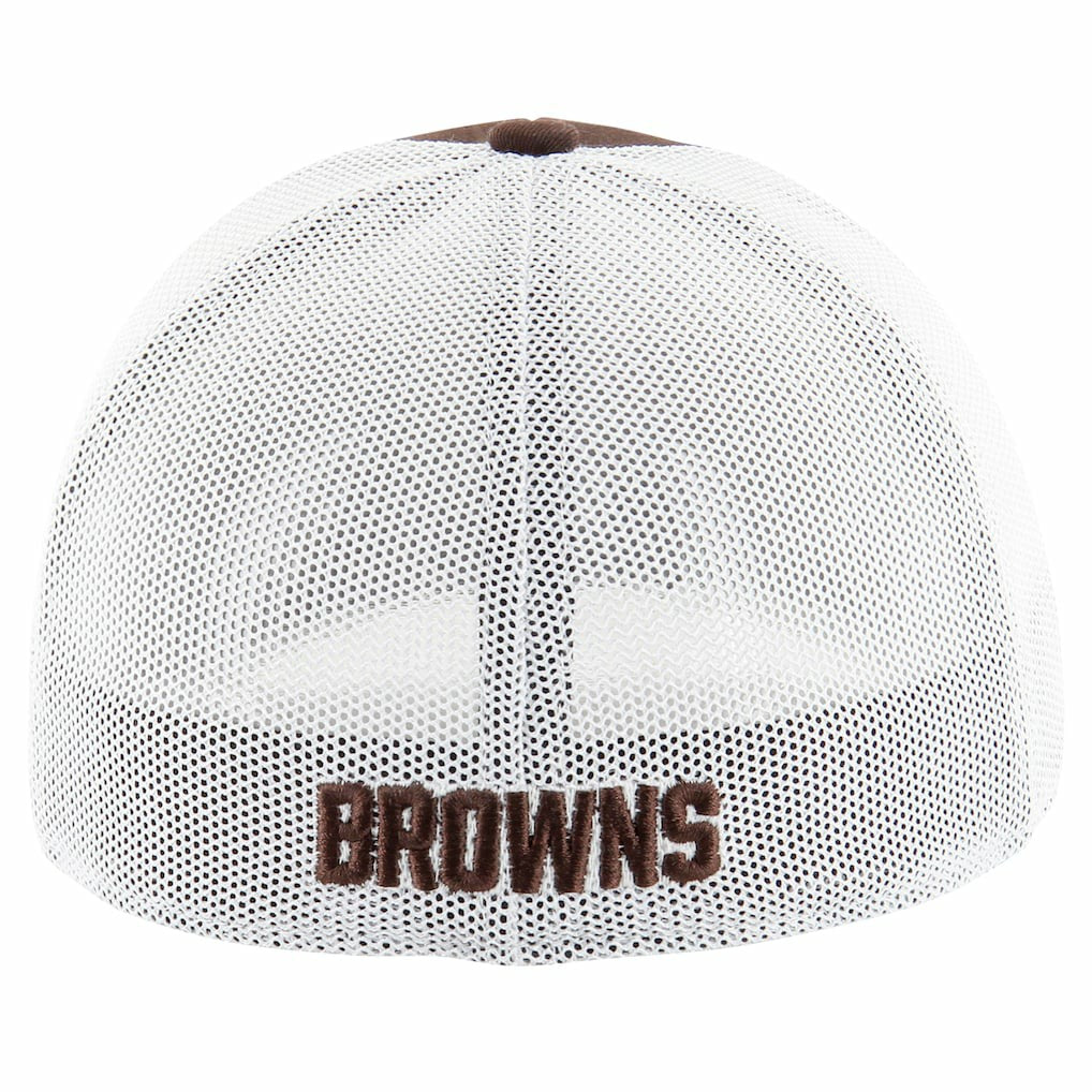 Cleveland Browns '47 Thrash Trophy Flex Hat Brown/White | 47 brand
