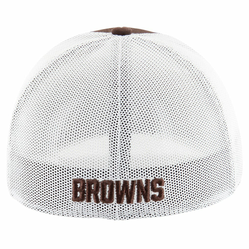 Cleveland Browns '47 Thrash Trophy Flex Hat Brown/White | 47 brand