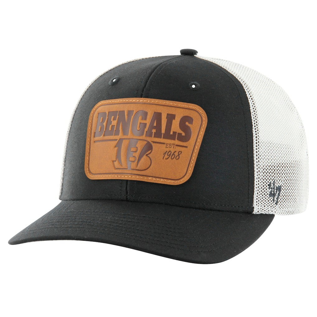 Cincinnati Bengals '47 Thrash Trophy Flex Hat Black/White | 47 brand