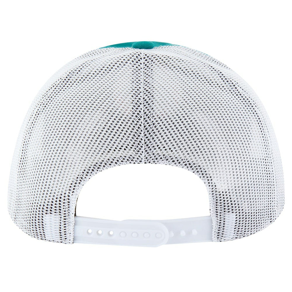 Miami Dolphins '47 Team Unstructured Trucker Adjustable Hat Aqua/White | 47 brand
