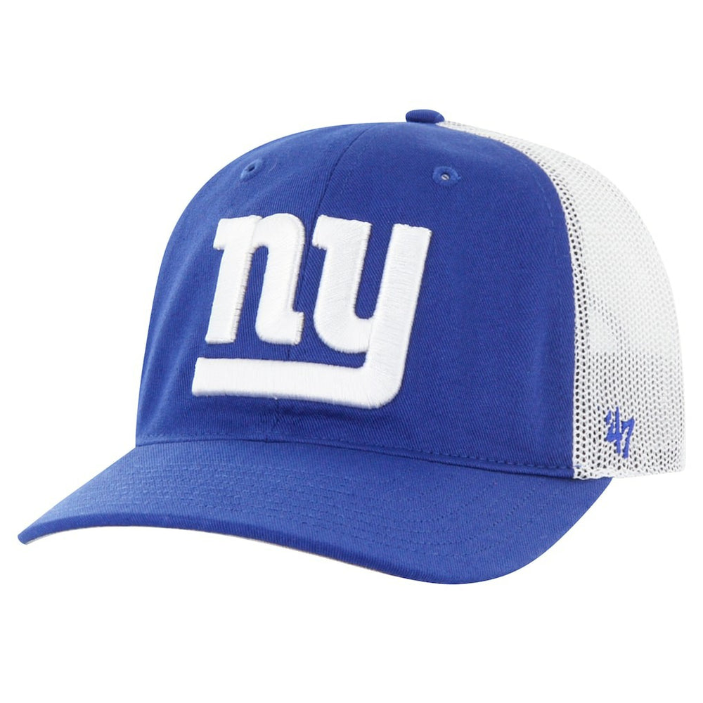 New York Giants '47 Team Unstructured Trucker Adjustable Hat Royal/White | 47 brand