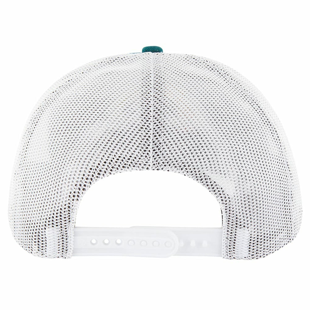 Philadelphia Eagles '47 Team Unstructured Trucker Adjustable Hat Green/White | 47 brand
