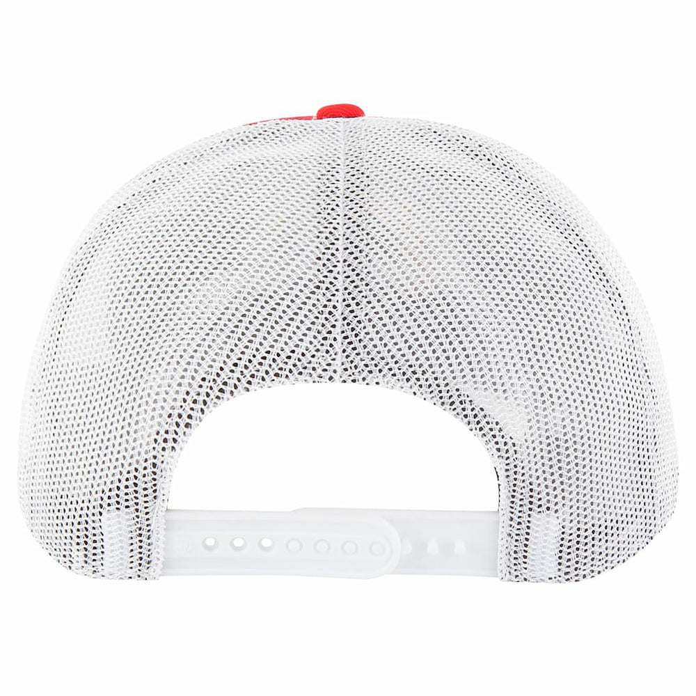 San Francisco 49ers '47 Team Unstructured Trucker Adjustable Hat Scarlet/White | 47 brand