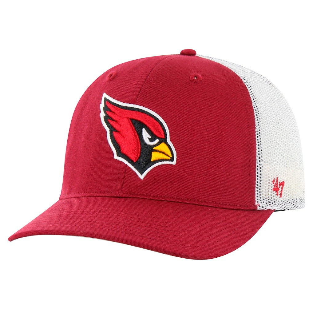 Arizona Cardinals '47 Team Unstructured Trucker Adjustable Hat Cardinal/White | 47 brand