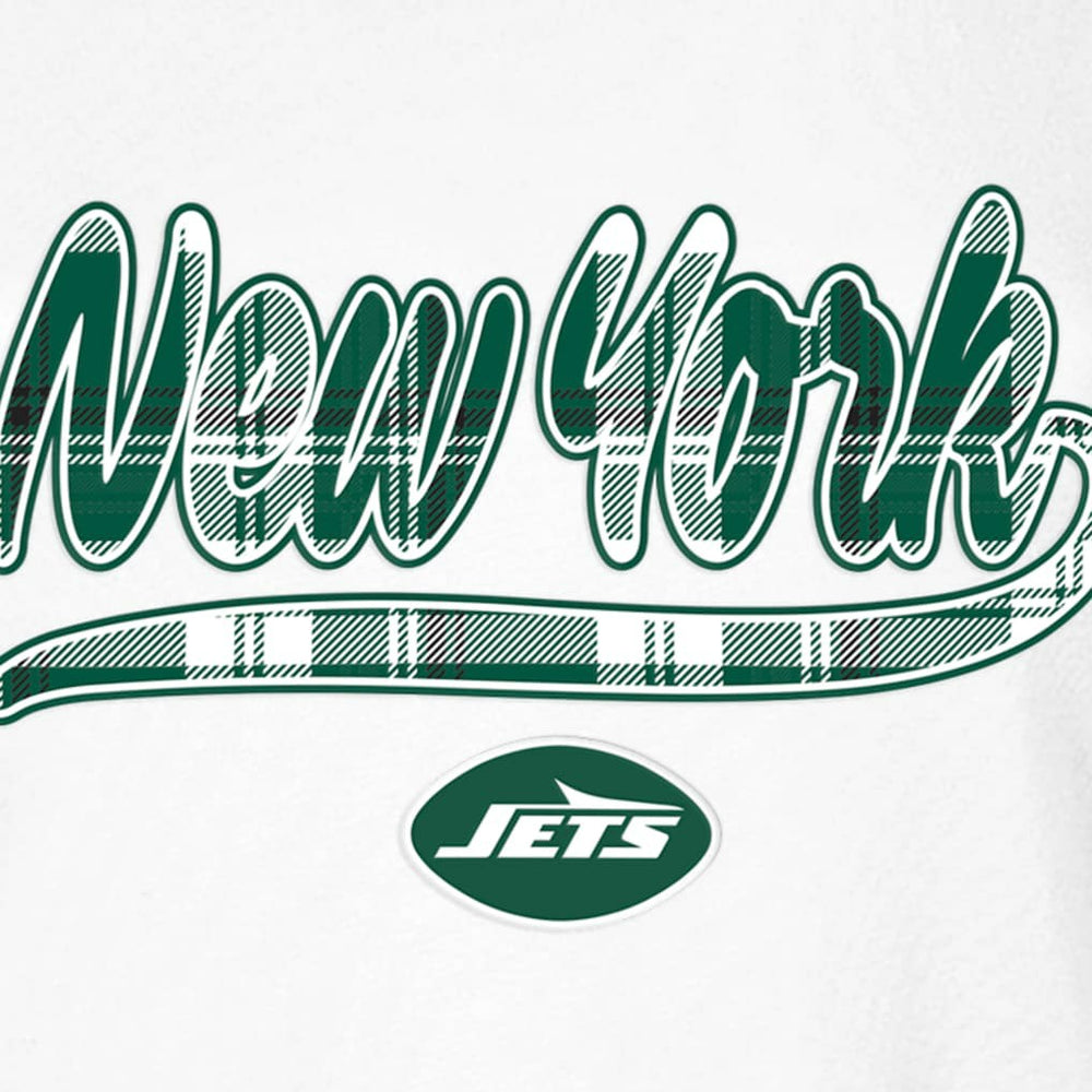 New York Jets New Era Women's 3rd Down T-Shirt White/Green | NFL