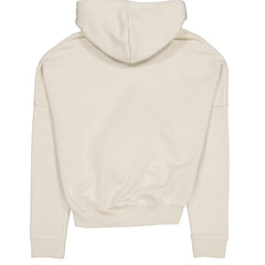 Cleveland Browns New Era Women's 3rd Down Historic Pullover Hoodie Cream | NFL