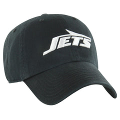 New York Jets '47 Clean Up Tonal Adjustable Hat Black | 47 brand