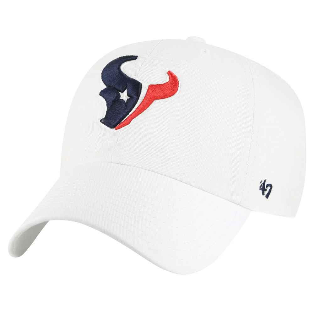 Houston Texans '47 Clean Up Adjustable Hat White | 47 brand