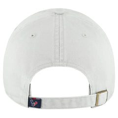 Houston Texans '47 Team Clean Up Adjustable Hat Gray | 47 brand