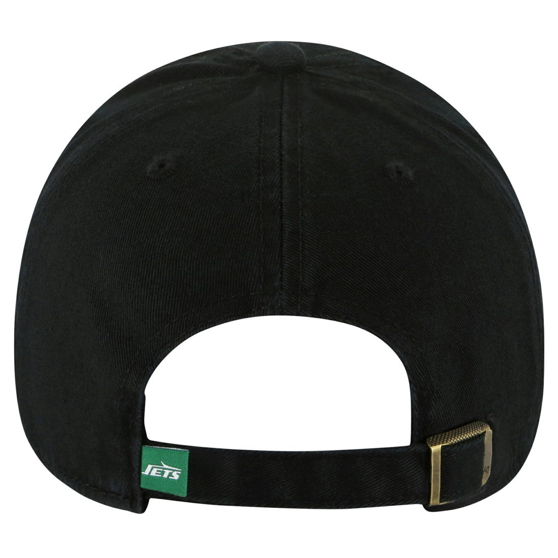 New York Jets '47 Clean Up Team Script Adjustable Hat Black | 47 brand