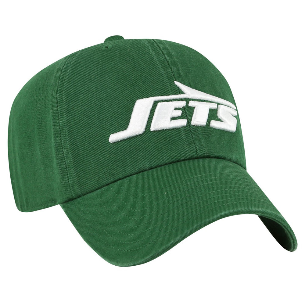 New York Jets '47 Clean Up Team Script Adjustable Hat Green | 47 brand