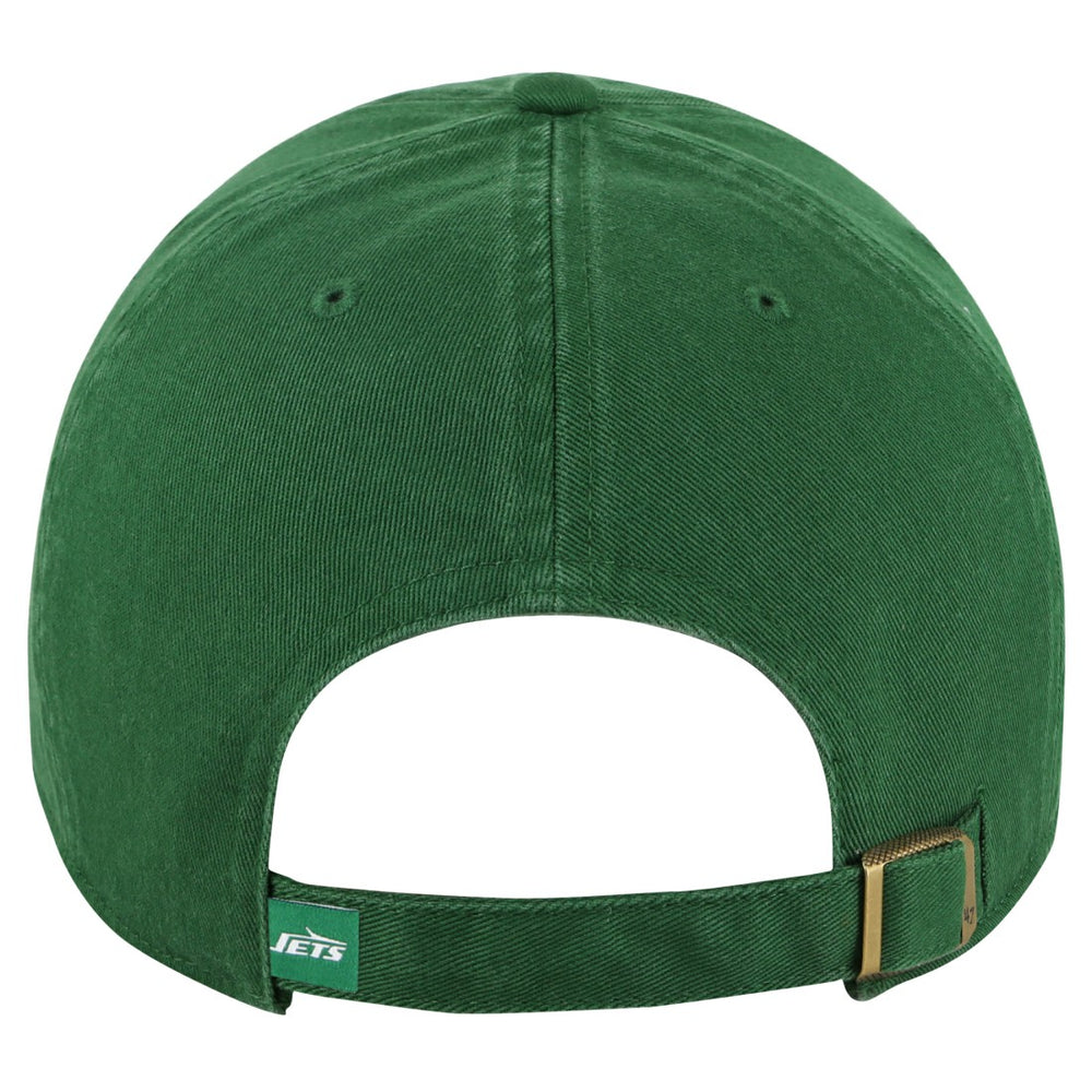 New York Jets '47 Clean Up Team Script Adjustable Hat Green | 47 brand