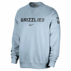 Memphis Grizzlies Courtside Standard Issue Performance Pullover Sweatshirt Light Blue - NBA