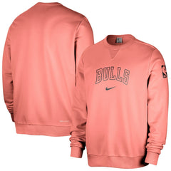 Chicago Bulls Courtside Standard Issue Performance Pullover Sweatshirt Red - NBA
