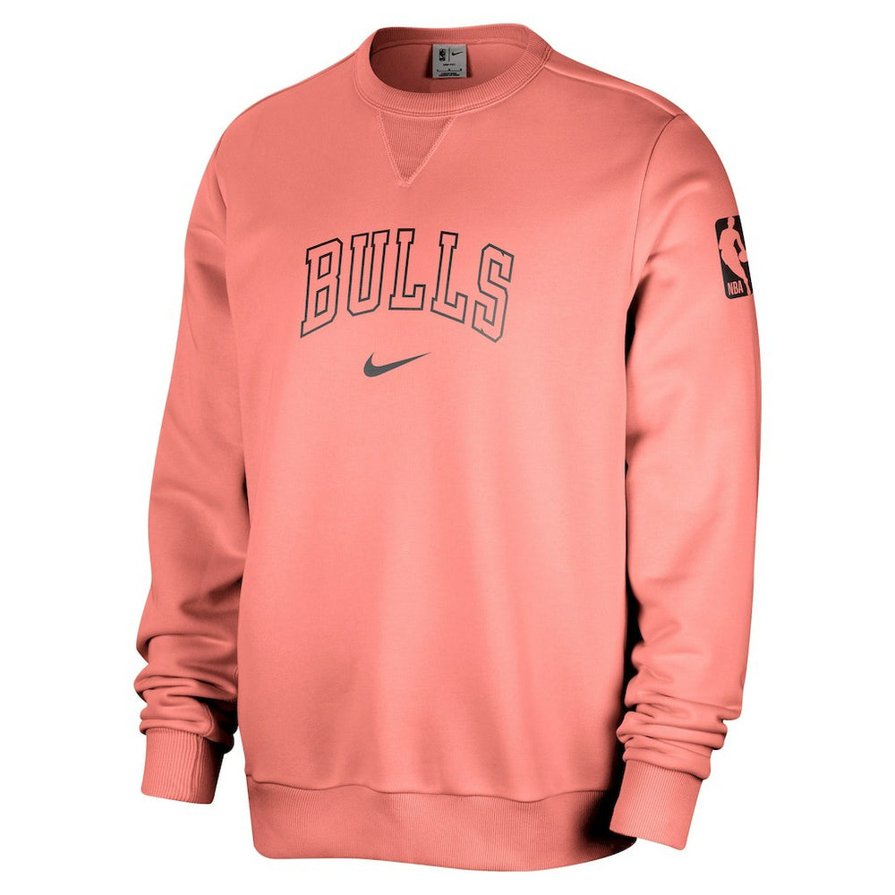 Chicago Bulls Courtside Standard Issue Performance Pullover Sweatshirt Red - NBA