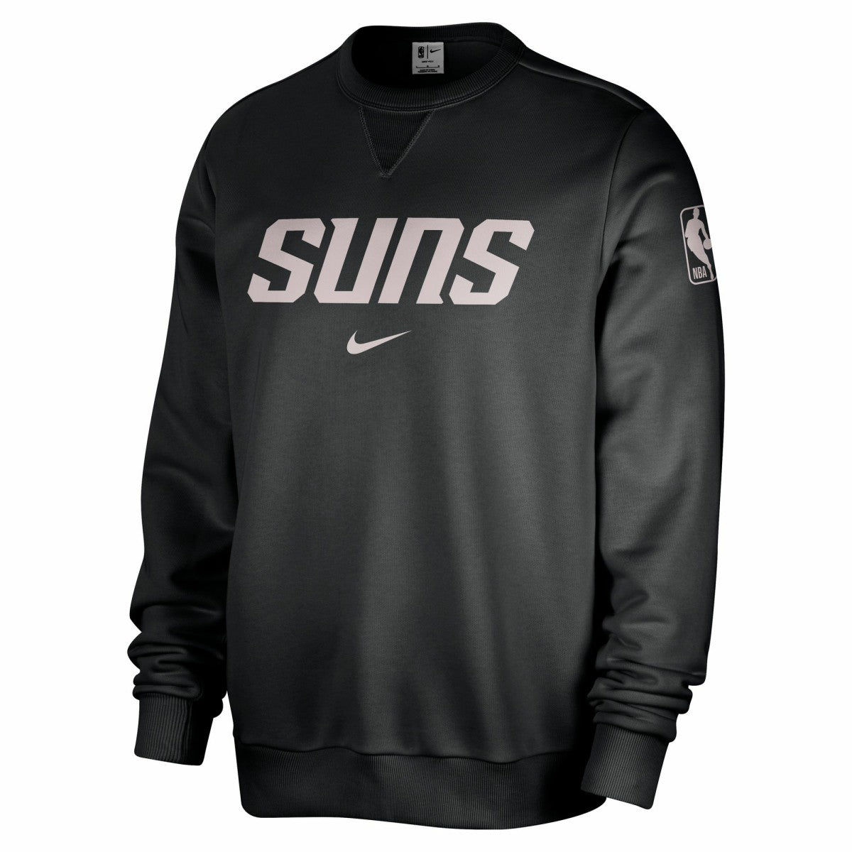Phoenix Suns Courtside Standard Issue Performance Pullover Sweatshirt Black - NBA